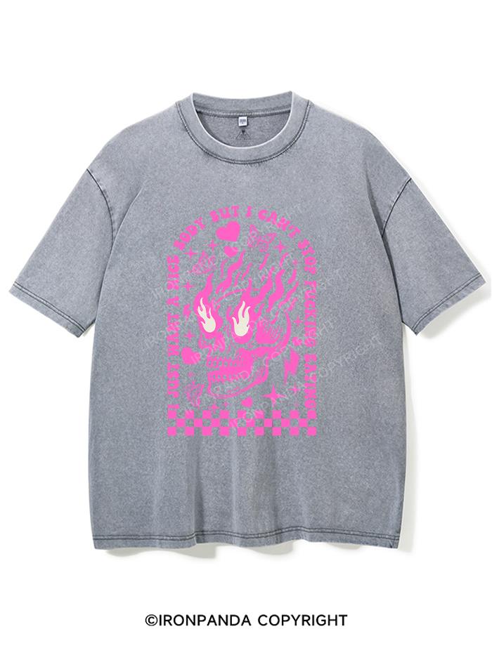 I JUST WANT A NICE BODY BUT I CAN'T STOP FUCKING EATING VINTAGE GYM SHIRT