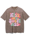 KISS MY SWEET ASS VINTAGE GYM SHIRT