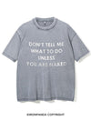 DON'T TELL ME WHAT DO DO UNLESS YOU ARE NAKED VINTAGE GYM SHIRT