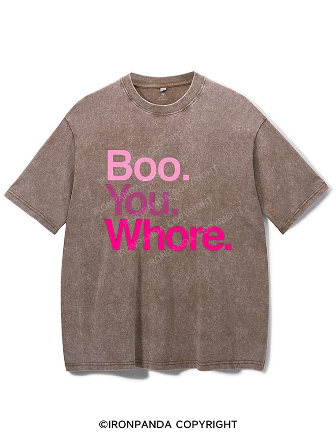 BOO YOU WHORE VINTAGE GYM SHIRT