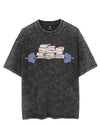 Lifting weights and books VINTAGE GYM SHIRT