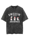 Sweatin with my Snowmies VINTAGE GYM SHIRT