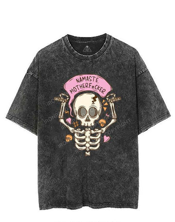NAMASTE, MOTHERF#CKER VINTAGE GYM SHIRT