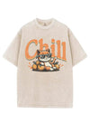 CHILL KITTEN VINTAGE GYM SHIRT