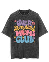 OVER STIMULATED MOMS CLUB VINTAGE GYM SHIRT