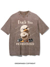 DUCK YOU MOTHERDUCKER VINTAGE GYM SHIRT