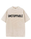 UNSTOPPABLE VINTAGE GYM SHIRT