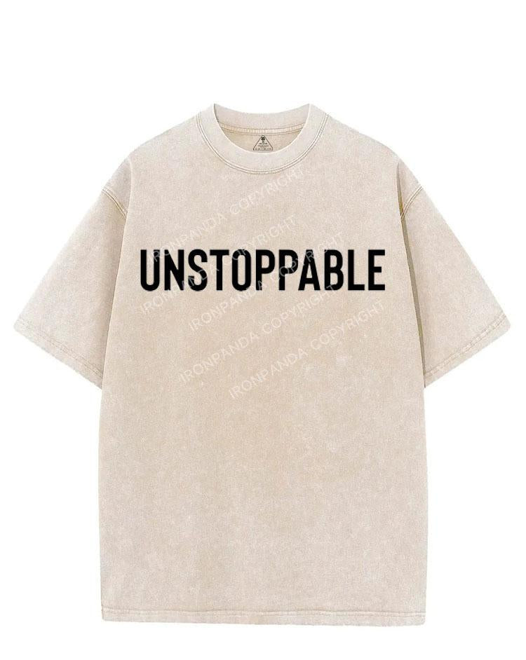 UNSTOPPABLE VINTAGE GYM SHIRT