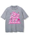 LIFE IN PLASTIC IT'S FANTASTIC VINTAGE GYM SHIRT