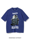 SHHHH I'M DOING MATH PENGUIN VINTAGE GYM SHIRT