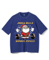 JINGLE BELLS BARBELL SWELLS VINTAGE GYM SHIRT