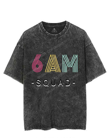 6 AM Squad VINTAGE GYM SHIRT