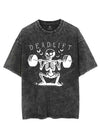 DEADLIFT SKELETON VINTAGE GYM SHIRT