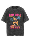 Gym Girls lift heavy! VINTAGE GYM SHIRT