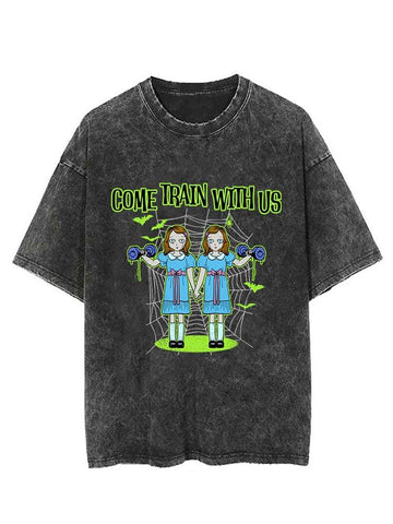 Come Train With Us Vintage Gym Shirt