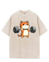 KITTEN DEADLIFTS, NO BIGGIE VINTAGE GYM SHIRT