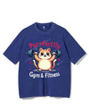 PURRFECTTLY GYM&FITNESS VINTAGE GYM SHIRT