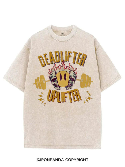 DEADLIFTER UPLIFTER VINTAGE GYM SHIRT