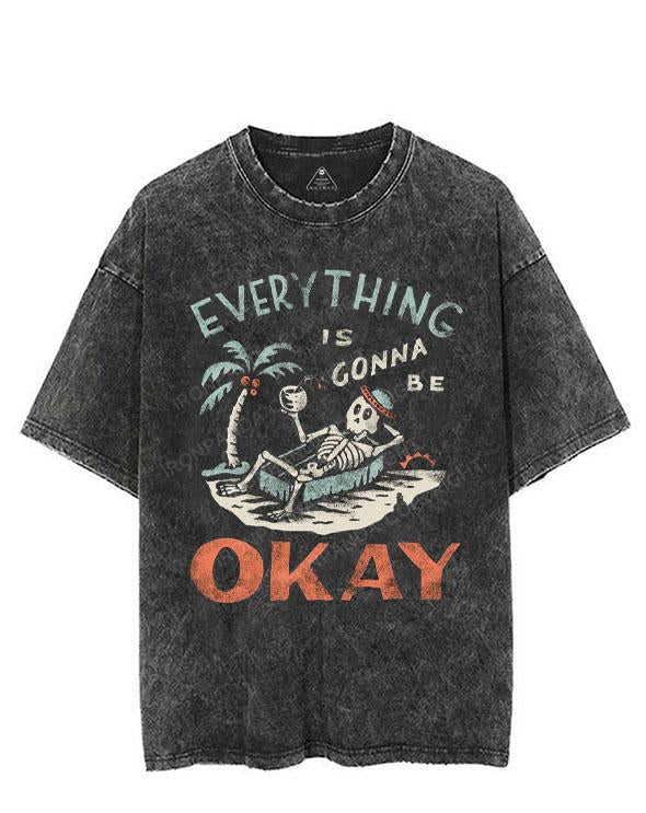 EVERYTHING IS GONNA BE OKAY VINTAGE GYM SHIRT