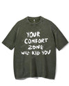 YOUR COMFORT ZONE WILL KILL YOU VINTAGE GYM SHIRT