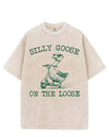 SILLY GOOSE ON THE LOOSE VINTAGE GYM SHIRT