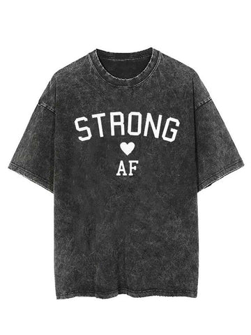STRONG AF Vintage Gym Shirt