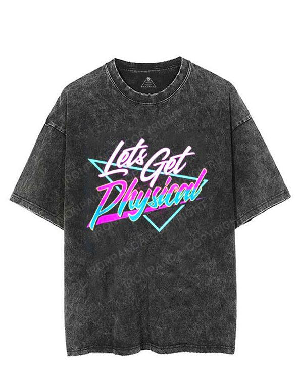 Let's get physical VINTAGE GYM SHIRT