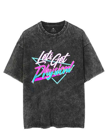 Let's get physical VINTAGE GYM SHIRT