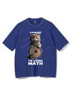 SHHHH I'M DOING MATH VINTAGE GYM SHIRT