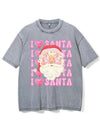 I LOVE SANTA VINTAGE GYM SHIRT