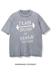 TRAIN INSANE OR REMAIN THE SAME VINTAGE GYM SHIRT