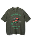 ITS OKAY TO NOT BE BUSY VINTAGE GYM SHIRT