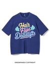 HAIR FLIPS AND DEADLIFTS VINTAGE GYM SHIRT