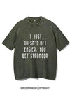 IT DOESN'T GET EASIER YOU JUST GET STRONGER VINTAGE GYM SHIRT
