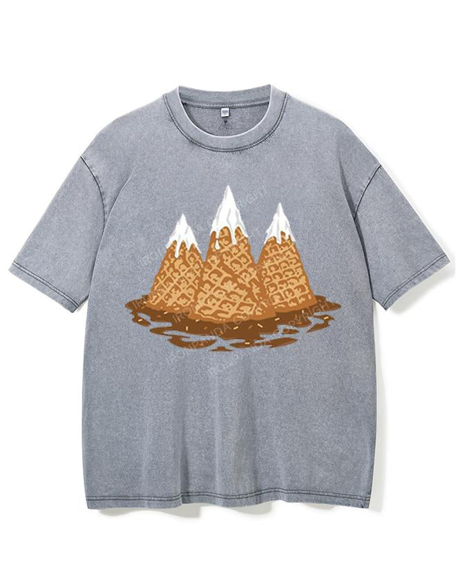 ICE CREAM MOUNTAINS VINTAGE GYM SHIRT