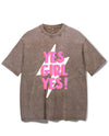 YES GIRL YES! VINTAGE GYM SHIRT