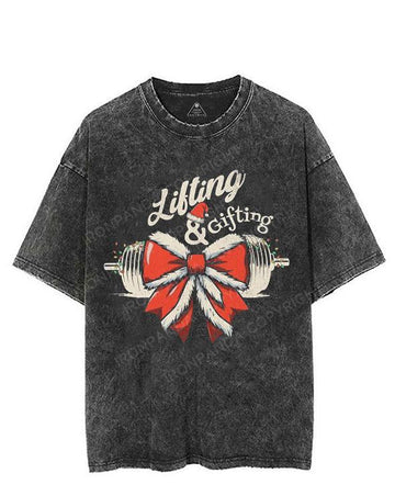 Lifting And Gifting VINTAGE GYM SHIRT
