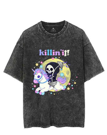 KILLIN' IT  VINTAGE GYM SHIRT