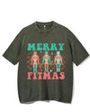 MERRY FITMAS VINTAGE GYM SHIRT