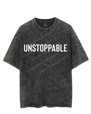 UNSTOPPABLE VINTAGE GYM SHIRT