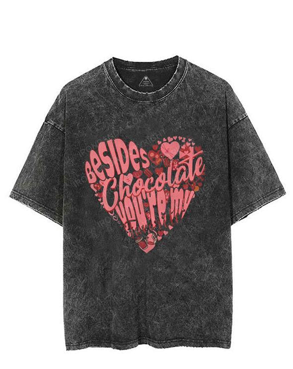 Besides Chocolate Youre My Favorite VINTAGE GYM SHIRT