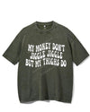 MY MONEY DON'T JIGGLE JIGGLE BUT MY THINGS DO VINTAGE GYM SHIRT