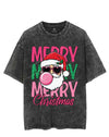 MERRY MERRY MERRY CHRISTMAS VINTAGE GYM SHIRT