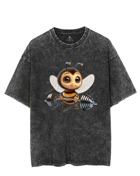 LIFTING BEE VINTAGE GYM SHIRT