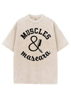 MUSCLES&MASCARA VINTAGE GYM SHIRT