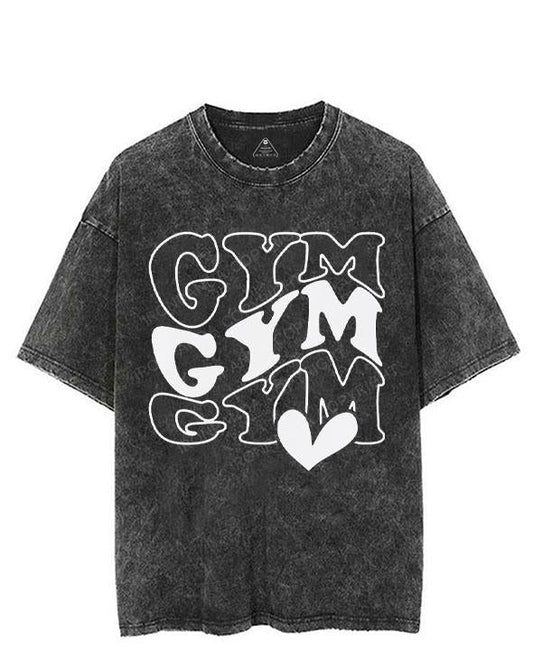 GYM GYM GYM LOVE VINTAGE GYM SHIRT