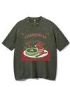 CHRISTMAS CALORIES DONT COUNT VINTAGE GYM SHIRT