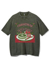 CHRISTMAS CALORIES DONT COUNT VINTAGE GYM SHIRT