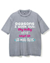 I WORKOUT BECAUSE TACOS  VINTAGE GYM SHIRT