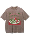 CHRISTMAS CALORIES DONT COUNT VINTAGE GYM SHIRT